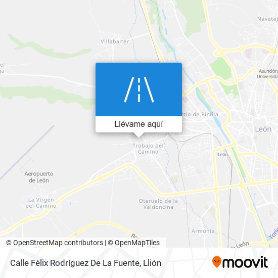 Mapa Calle Félix Rodríguez De La Fuente