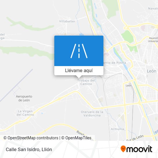 Mapa Calle San Isidro