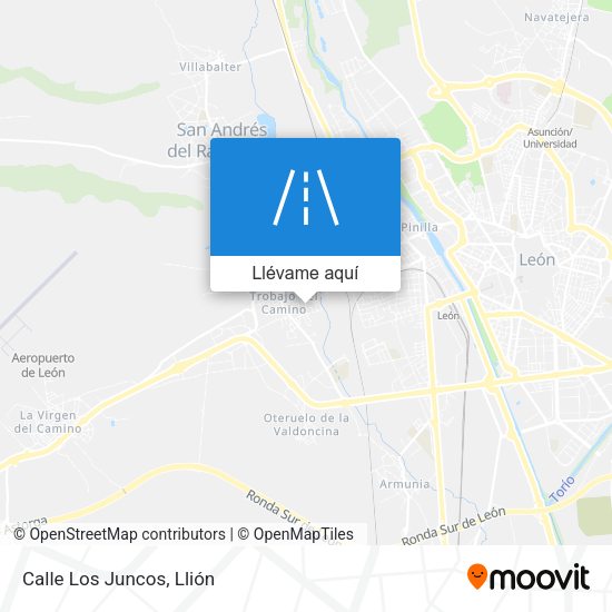 Mapa Calle Los Juncos