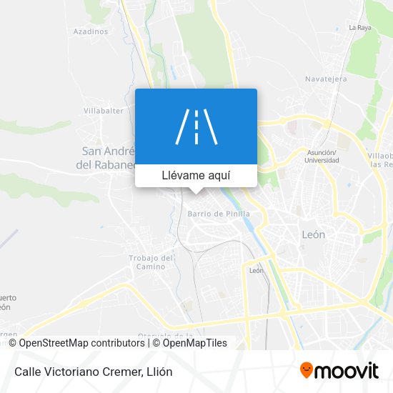 Mapa Calle Victoriano Cremer