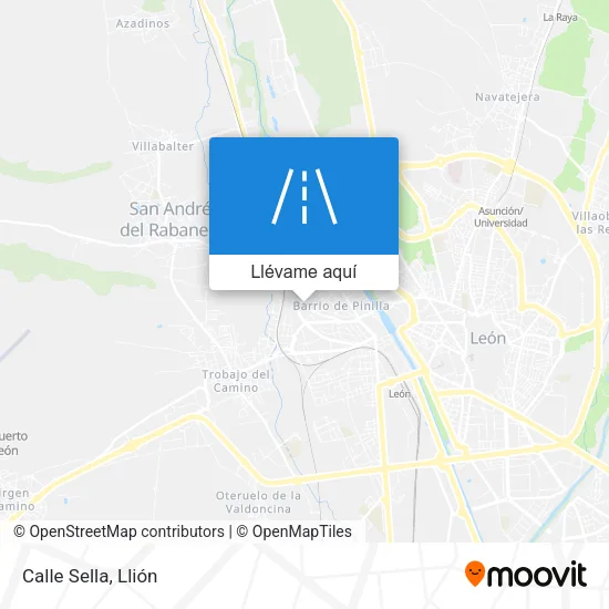 Mapa Calle Sella