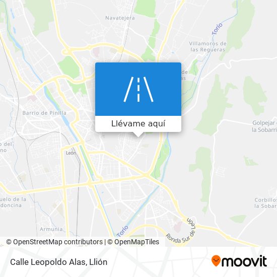 Mapa Calle Leopoldo Alas