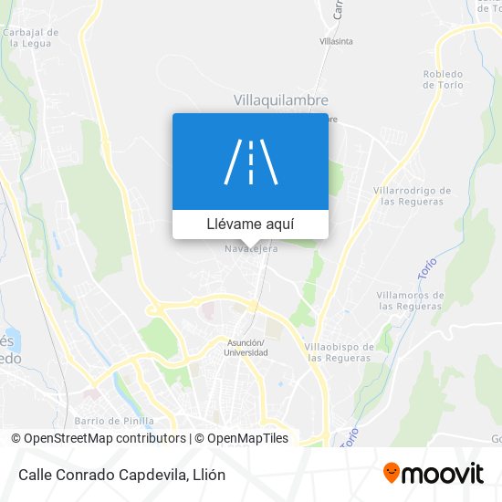 Mapa Calle Conrado Capdevila