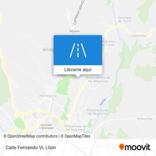 Mapa Calle Fernando VI