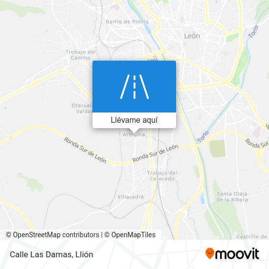 Mapa Calle Las Damas