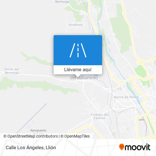 Mapa Calle Los Ángeles
