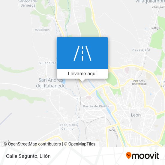 Mapa Calle Sagunto