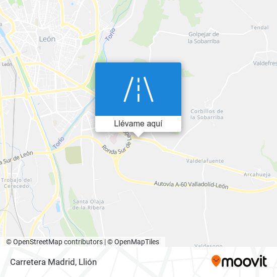 Mapa Carretera Madrid