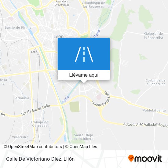 Mapa Calle De Victoriano Díez