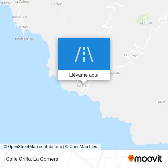 Mapa Calle Orilla