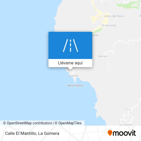 Mapa Calle El Mantillo