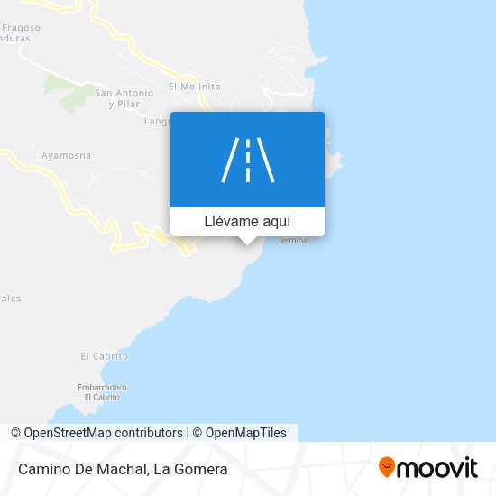 Mapa Camino De Machal