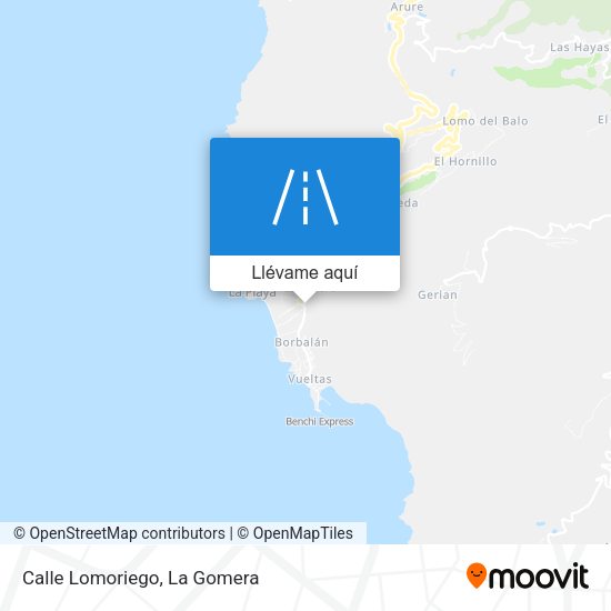 Mapa Calle Lomoriego