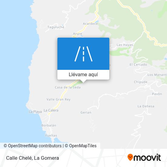 Mapa Calle Chelé