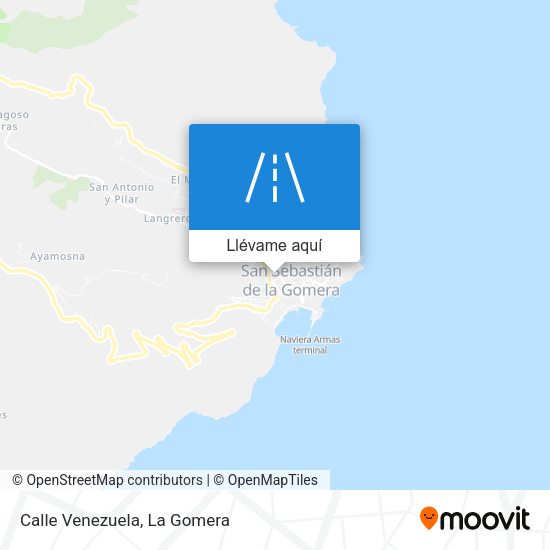 Mapa Calle Venezuela