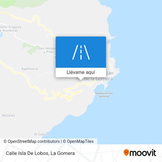 Mapa Calle Isla De Lobos