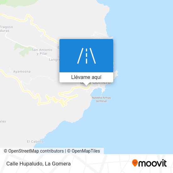 Mapa Calle Hupaludo
