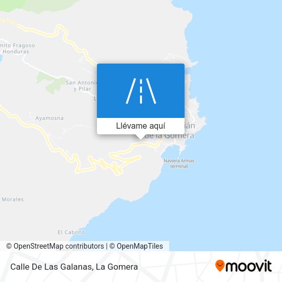 Mapa Calle De Las Galanas