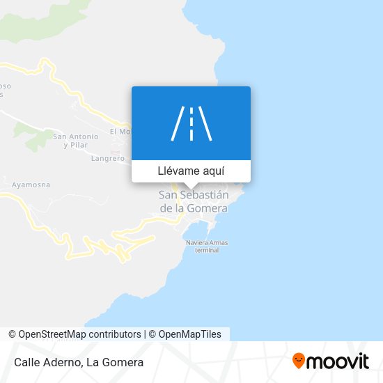 Mapa Calle Aderno