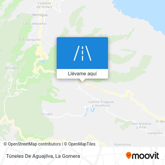 Mapa Túneles De Aguajilva