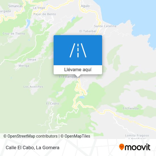 Mapa Calle El Cabo