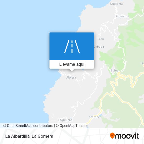 Mapa La Albardilla