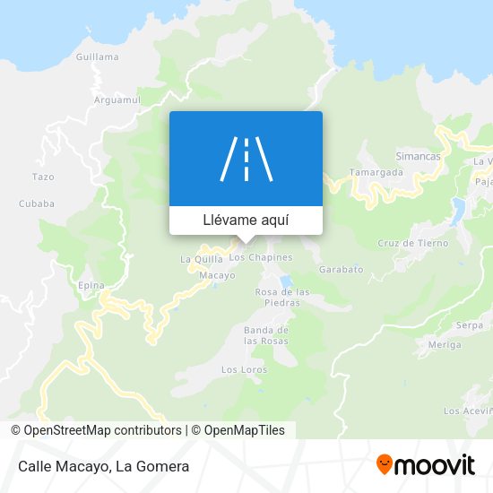 Mapa Calle Macayo