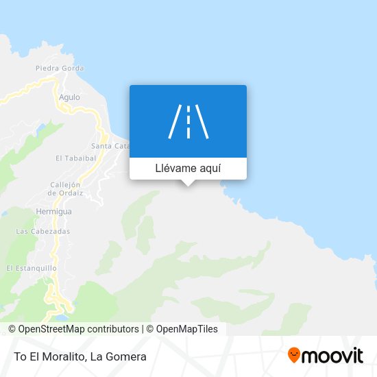 Mapa To El Moralito