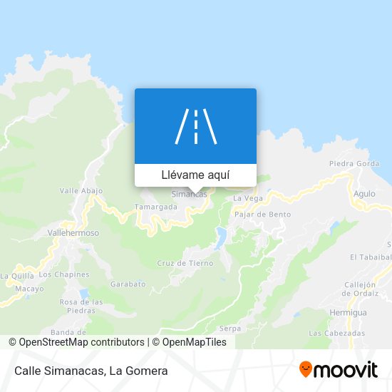 Mapa Calle Simanacas