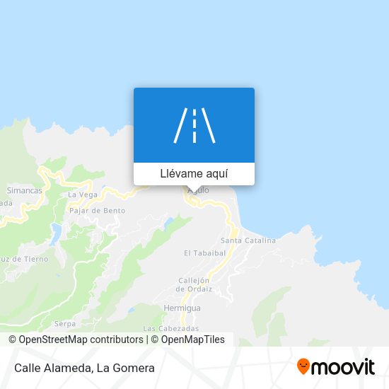 Mapa Calle Alameda
