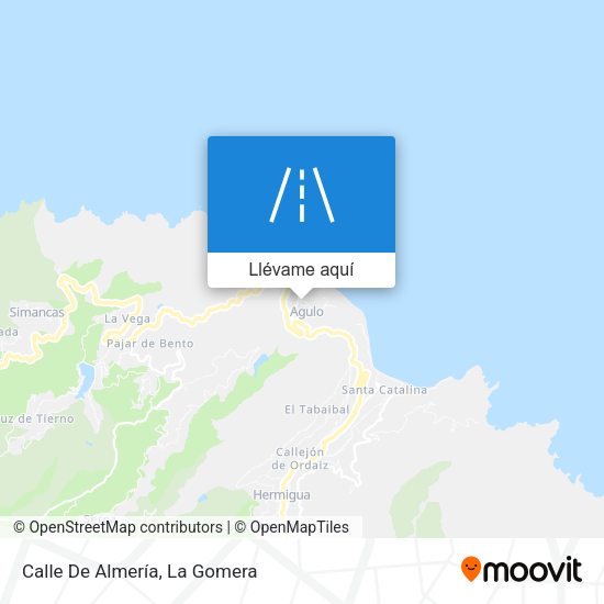Mapa Calle De Almería