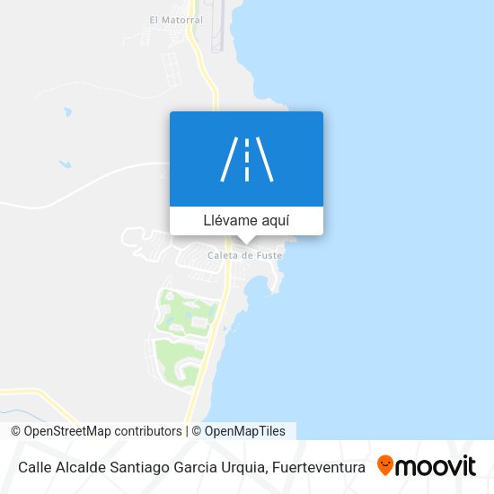 Mapa Calle Alcalde Santiago Garcia Urquia