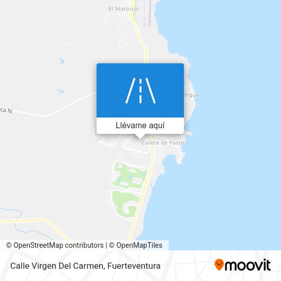 Mapa Calle Virgen Del Carmen