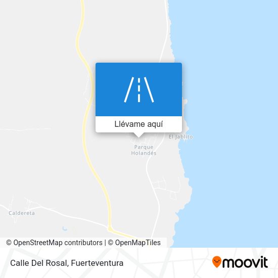 Mapa Calle Del Rosal