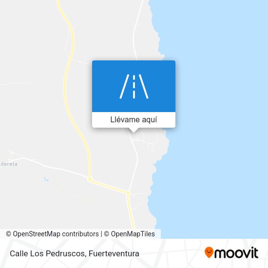 Mapa Calle Los Pedruscos