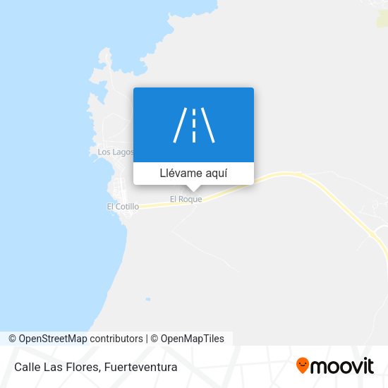 Mapa Calle Las Flores