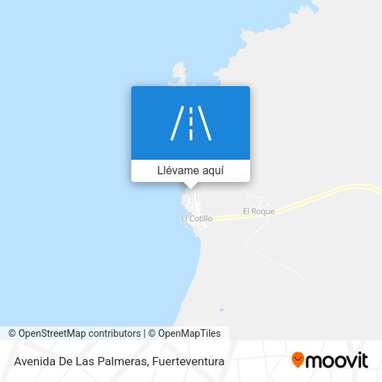Mapa Avenida De Las Palmeras