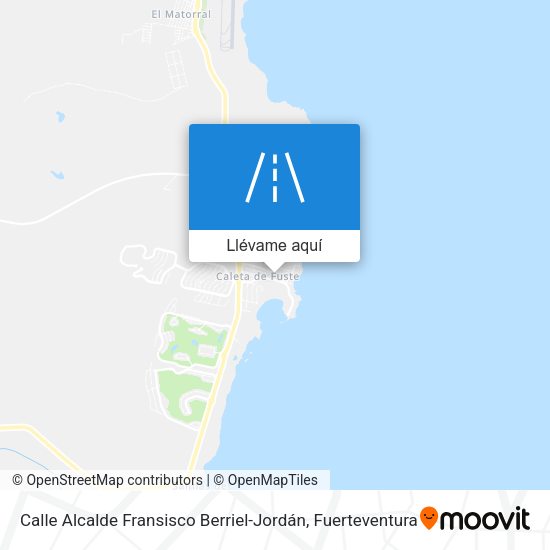 Mapa Calle Alcalde Fransisco Berriel-Jordán
