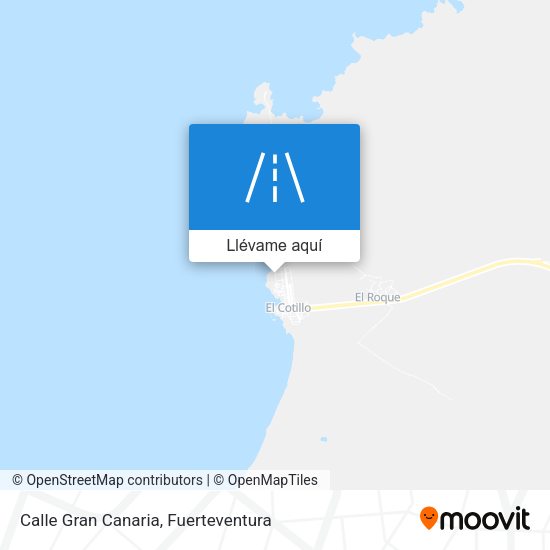 Mapa Calle Gran Canaria