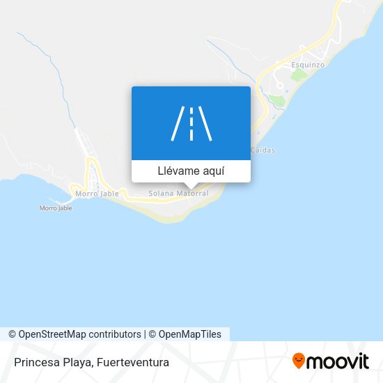 Mapa Princesa Playa
