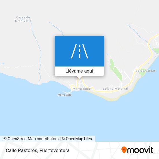 Mapa Calle Pastores