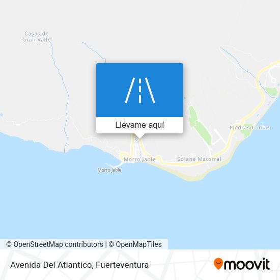 Mapa Avenida Del Atlantico