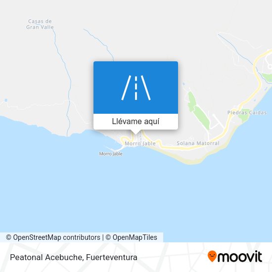 Mapa Peatonal Acebuche