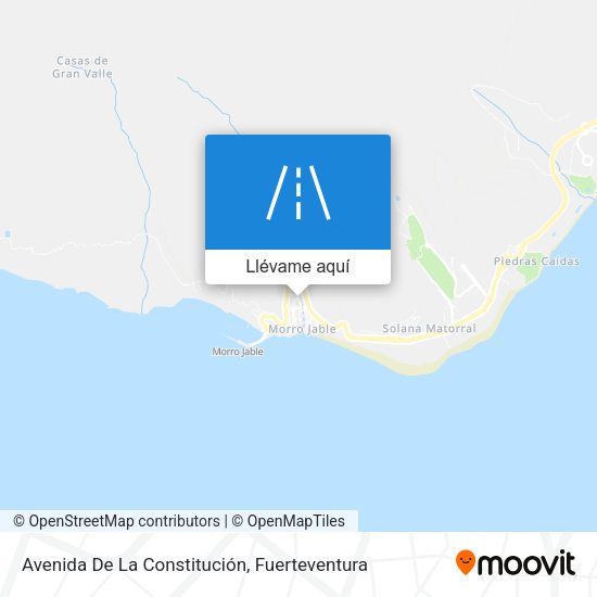 Mapa Avenida De La Constitución