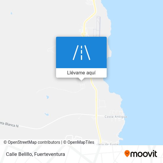 Mapa Calle Belillo
