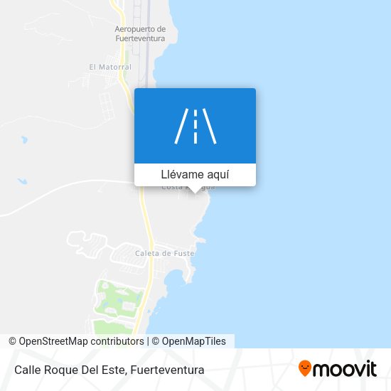 Mapa Calle Roque Del Este