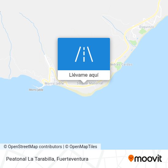 Mapa Peatonal La Tarabilla