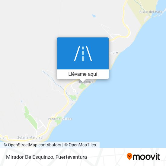 Mapa Mirador De Esquinzo