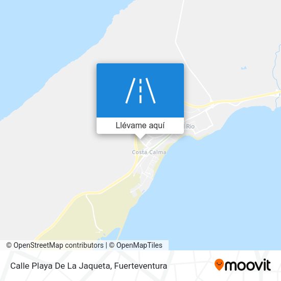 Mapa Calle Playa De La Jaqueta