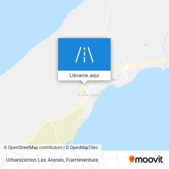Mapa Urbanizacion Las Arenas